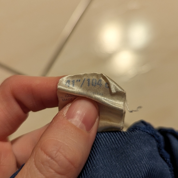 Vintage  1970's French Maid Blue Slip Lace Size 34 - Picture 5 of 7